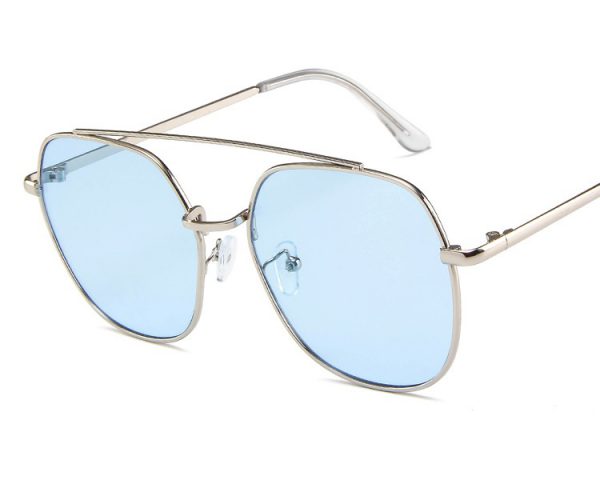 Metal Polygon Retro Sunglasses Wcolo 